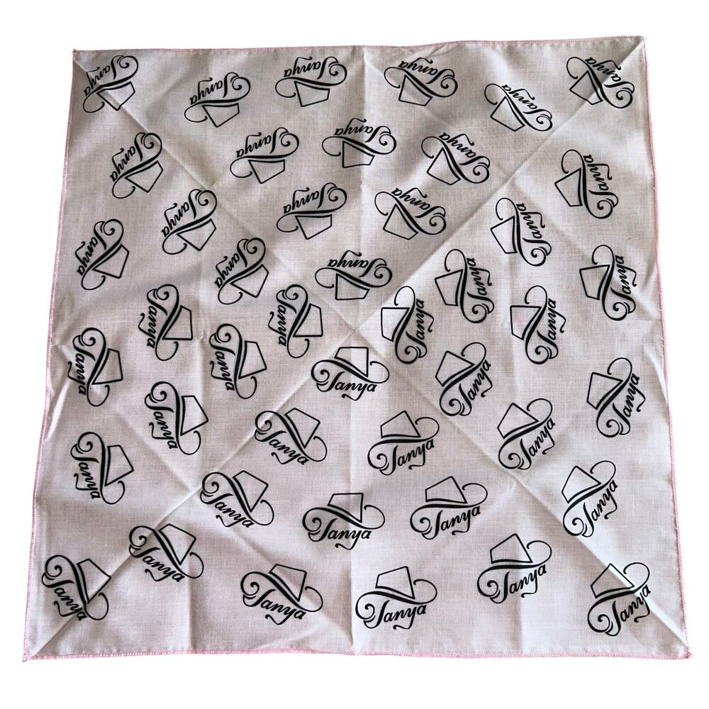 Vintage Tanya Tucker punk concert bandana